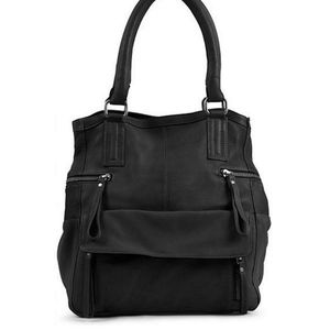 Hannah satchel  black Leather
